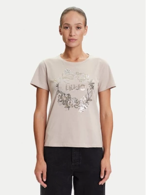 Obrázek produktu Liu Jo Sport T-Shirt TF5162 JS923 Béžová Regular Fit