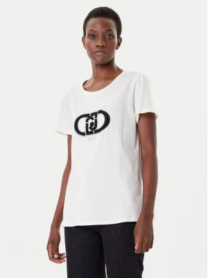 Obrázek produktu Liu Jo Sport T-Shirt TF5280 JS923 Écru Regular Fit Krémová