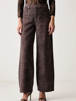 Obrázek produktu Liu Jo wide leg džíny dámské hnědá