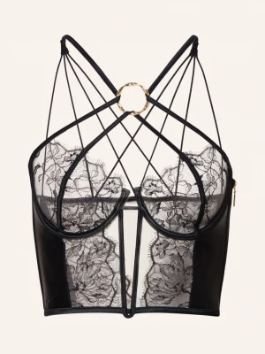 Obrázek produktu Livy Bustier Podprsenka Dahlia Street S Výřezem A Hedvábím černá / zlatá