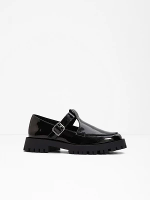 Obrázek produktu Loafersy chunky z wycięciami BonPrix czarny