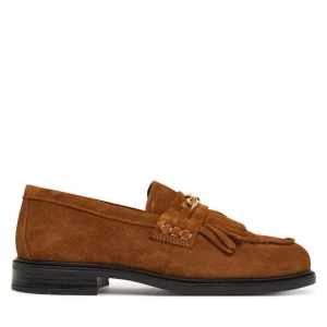 Obrázek produktu Loafersy Tommy Hilfiger Th Chain Fringe Suede Loafer FW0FW09918 Hnědá
