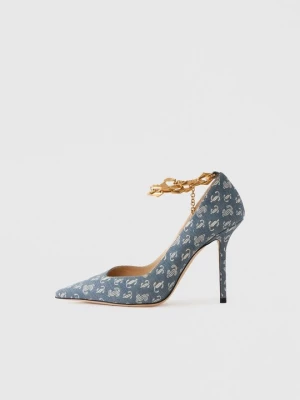 Obrázek produktu Lodičky na vysokém podpatku Jimmy Choo světlemodrý denim