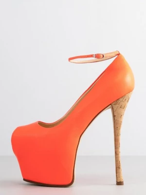 Obrázek produktu Lodičky s otevřenou špičkou Giuseppe Zanotti oranžová
