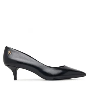 Obrázek produktu Lodičky Tommy Hilfiger Kitten Heel Court Leather Shoe FW0FW09526 Černá