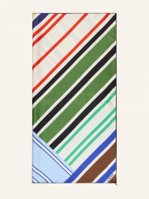 Obrázek produktu Loewe Hedvábný Šátek zelená / žlutá / modrá