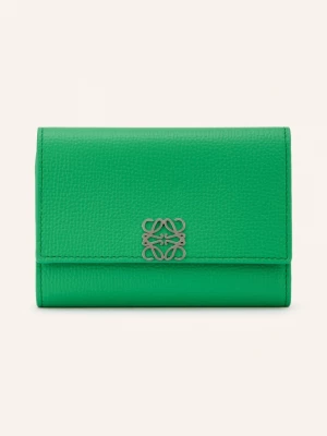 Obrázek produktu Loewe Peněženka Anagram Small zelená / stříbrná