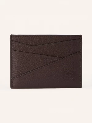 Obrázek produktu Loewe Pouzdro Na Karty Puzzle Edge tmavě hnědá