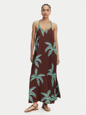 Obrázek produktu LOLA CASADEMUNT Letní šaty LS2616022 Hnědá Relaxed Fit