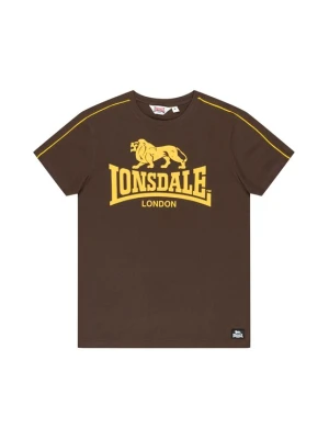 Obrázek produktu Lonsdale London Tričko 'Ruislip' hnědá / žlutá