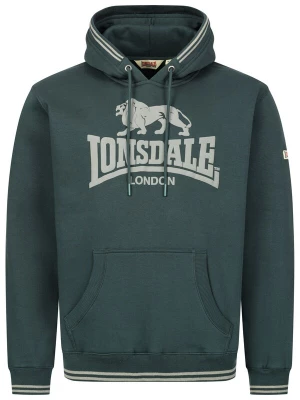 Obrázek produktu LONSDALE Mikina 'Outwood' tmavě zelená / offwhite