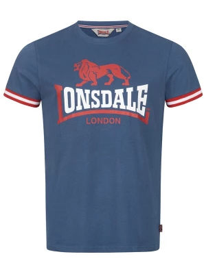 Obrázek produktu LONSDALE Tričko 'Kergord' chladná modrá / červená / bílá