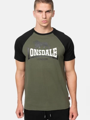 Obrázek produktu LONSDALE Tričko 'Magilligan' olivová / černá / bílá