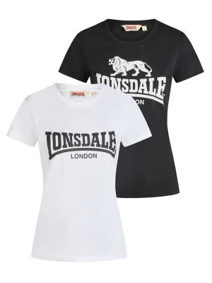 Obrázek produktu LONSDALE Tričko 'Nash' černá / bílá