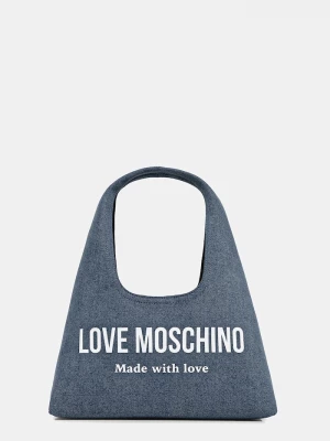 Obrázek produktu Love Moschino Džínová taška Love Moschino námořnická modř