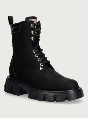 Obrázek produktu Love Moschino farmářky nubukové černá