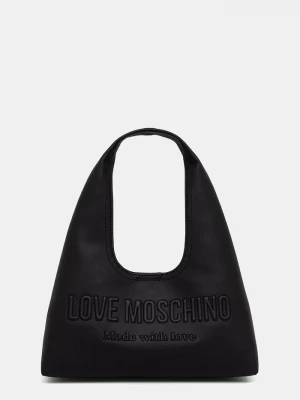 Obrázek produktu Love Moschino hobo kabelka dámská z imitace kůže černá