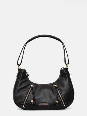 Obrázek produktu Love Moschino Kabelka rohlík dámská kožená černá