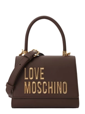 Obrázek produktu Love Moschino Kabelka tmavě hnědá / zlatá