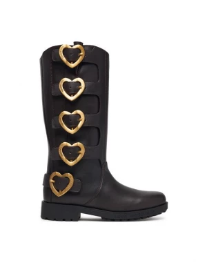 Obrázek produktu LOVE MOSCHINO Kozačky JA26134G0PIJ0317 Tmavě hnědá