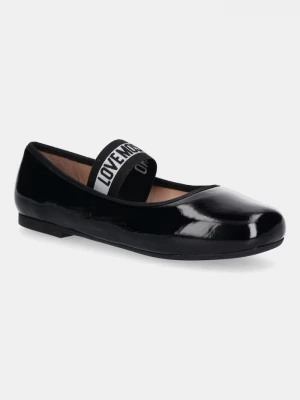 Obrázek produktu Love Moschino Kožené baleríny Love Moschino černá