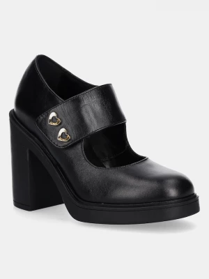 Obrázek produktu Love Moschino Kožené lodičky Love Moschino černá
