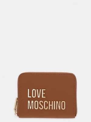 Obrázek produktu Love Moschino Peněženka dámská z imitace kůže hnědá