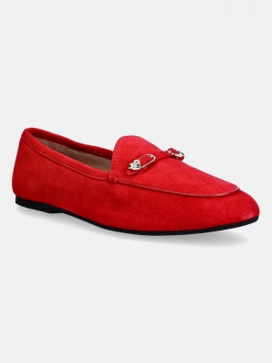 Obrázek produktu Love Moschino Semišové mokasíny Love Moschino červená