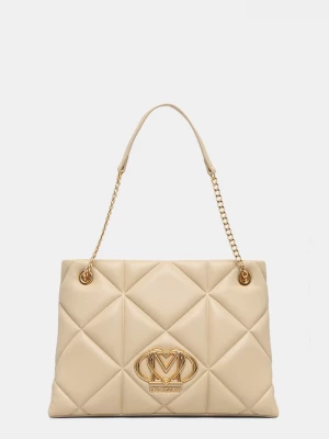 Obrázek produktu Love Moschino tote taška dámská z imitace kůže béžová