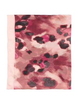 Obrázek produktu love & roses Šála bledě fialová / magenta / pastelově růžová / burgundská červeň