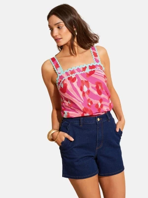 Obrázek produktu love & roses Top pink / růžová / červená