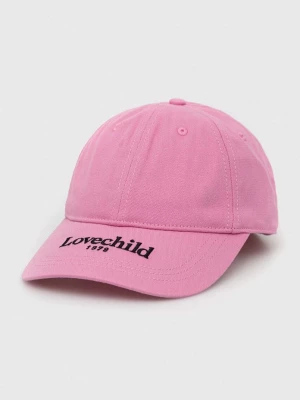 Obrázek produktu Lovechild Bavlněná baseballová čepice Lovechild růžová