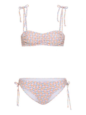 Obrázek produktu LSCN by LASCANA Bikiny modrá / nebeská modř / oranžová / meruňková
