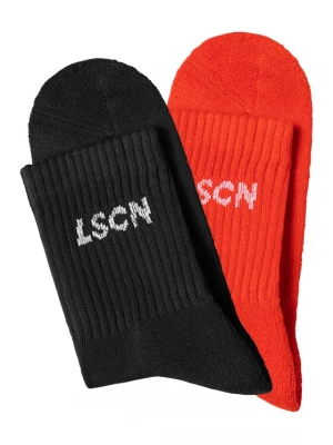 Obrázek produktu LSCN by LASCANA Ponožky červená / černá / bílá