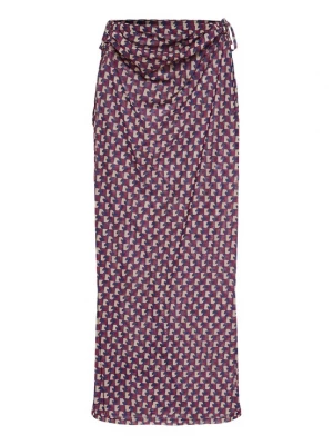 Obrázek produktu LSCN by LASCANA Sukně béžová / námořnická modř / ostružinová