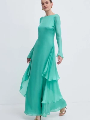 Obrázek produktu Luisa Spagnoli Hedvábné šaty Luisa Spagnoli RUNWAY COLLECTION zelená