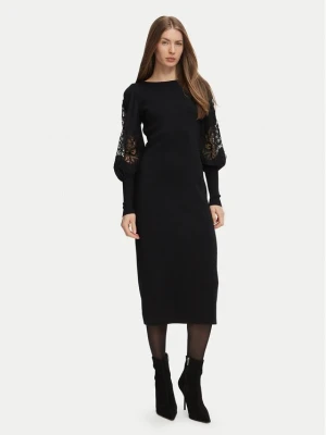 Obrázek produktu Luisa Spagnoli Úpletové šaty Madelin 100602 Černá Slim Fit
