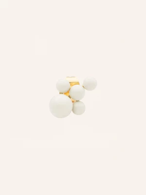 Obrázek produktu Lulu Copenhagen Náušnice Bouquet Cloud zlatá / krémová