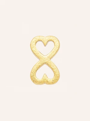 Obrázek produktu Lulu Copenhagen Náušnice Infinite Love zlatá