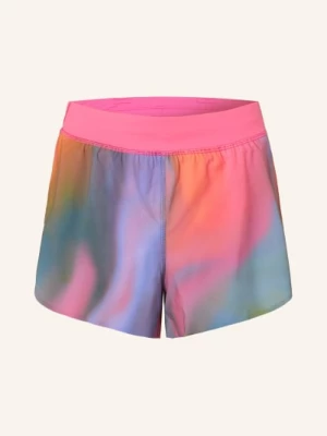 Obrázek produktu Lululemon Běžecké Šortky 2 V 1 Fast And Free Hr Split 3in růžová / oranžová / modrá