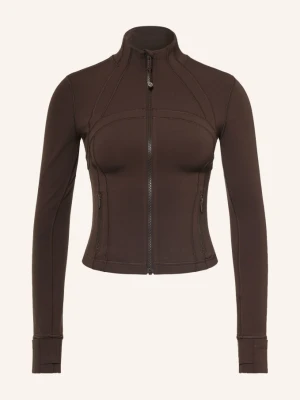 Obrázek produktu Lululemon Bunda Na Trénink Define Cropped tmavě hnědá
