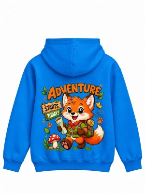 Obrázek produktu LUNØIR Studio Mikina 'Adventure Starts Today' modrá