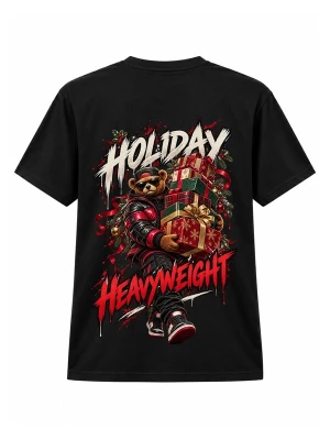 Obrázek produktu LUNØIR Studio Tričko 'BOSS Holiday Gift Carrier' černá