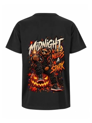 Obrázek produktu LUNØIR Studio Tričko 'BOSS Midnight Spark' černá