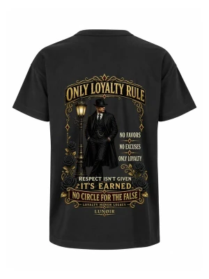 Obrázek produktu LUNØIR Studio Tričko 'Only Loyalty Rule' černá