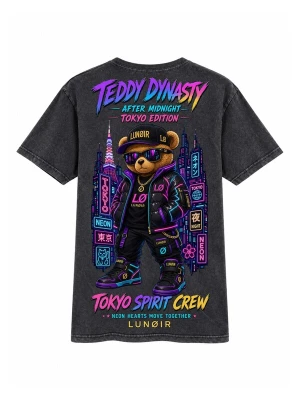 Obrázek produktu LUNØIR Studio Tričko 'Tokyo Spirit Crew' černá