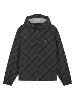 Obrázek produktu Lyle & Scott Přechodná bunda 'Tartan' antracitová / tmavě šedá / černá