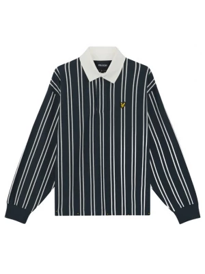 Obrázek produktu Lyle & Scott Svetr 'Rugby' námořnická modř / bílá