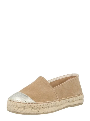 Obrázek produktu MACARENA Espadrilky 'Elisa 3' šedobéžová / stříbrná
