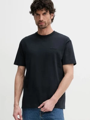 Obrázek produktu Mackage Bavlněné tričko MACKAGE námořnická modř